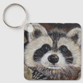 Raccoon Sleutelhanger (Voorkant)
