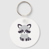 Raccoon Sleutelhanger (Voorkant)