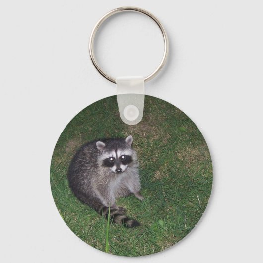 Raccoon Sleutelhanger (Voorkant)