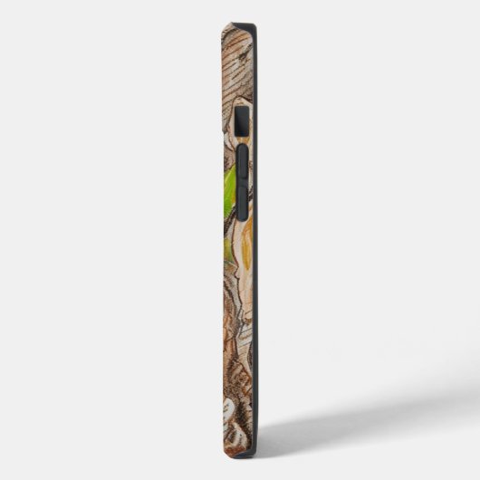 Raccoon Staring van Tree iPhone 14 Hoesje (Achterkant / Links)