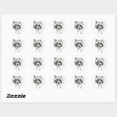 Raccoon Sticker (Vel)