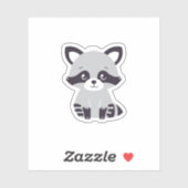 Raccoon Sticker (Vel)