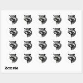 Raccoon sticker (Vel)