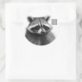 Raccoon Sticker (Tas)