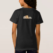 Raccoon Sweet Herfst past Tekst en Kleur aan T-shirt (Achterkant)