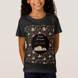 Raccoon Sweet Herfst past Tekst en Kleur aan T-shirt