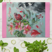 Raccoon Sweethearts Kitchen Towels Theedoek (Gevouwen)