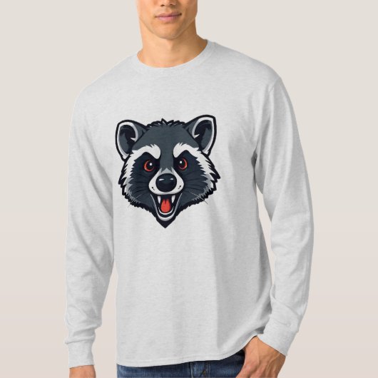 Raccoon T-shirt (Voorkant)