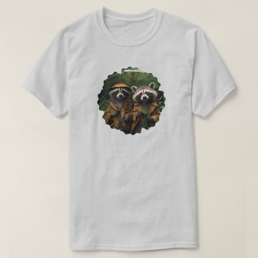 Raccoon T-Shirt (Design voorkant)