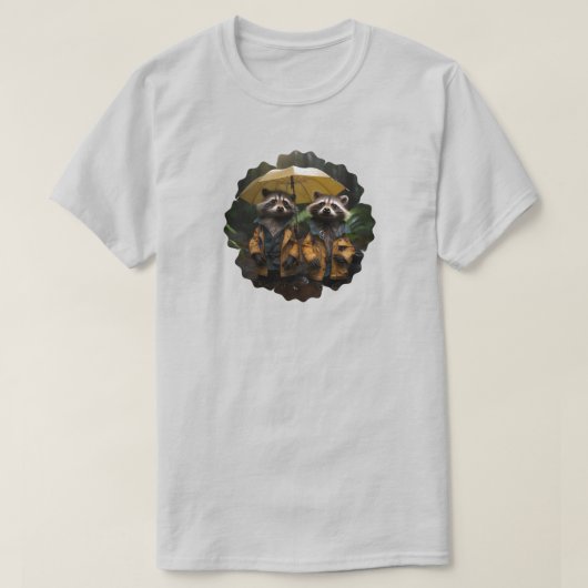 Raccoon T-Shirt (Design voorkant)