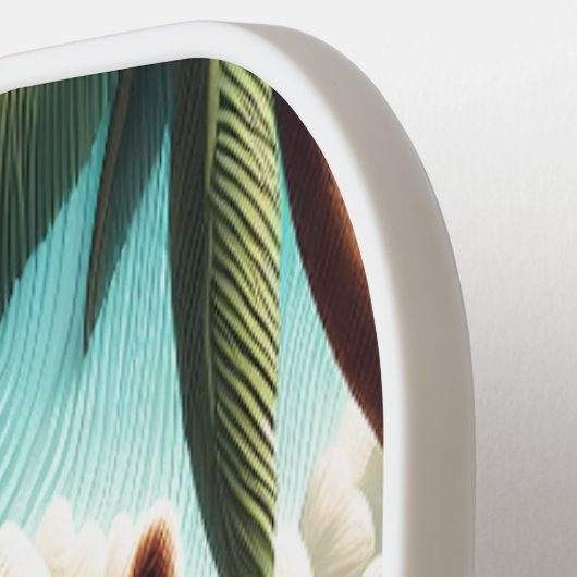 Raccoon Tea Party Pickleball Paddle (Links Detail)