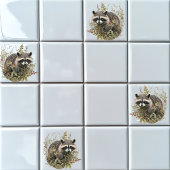 Raccoon Tegeltje