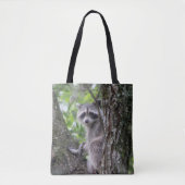 Raccoon Tote Bag (Voorkant)