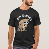 Raccoon Trash Panda Bin Bandit Mask Trashcan T-shirt (Voorkant)