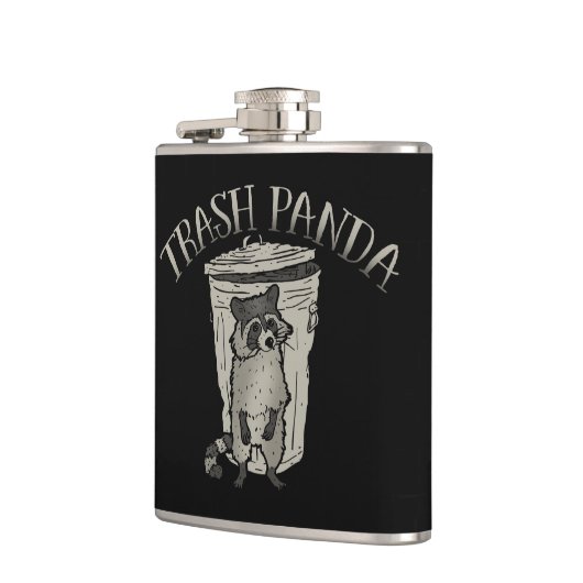 Raccoon Trash Panda Heupfles (Links)