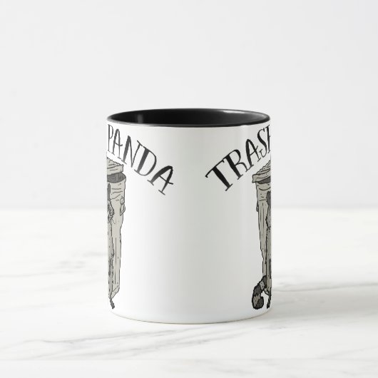 Raccoon Trash Panda Mok (Midden)