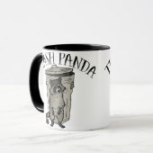 Raccoon Trash Panda Mok (Voorkant links)