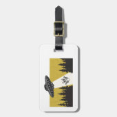 Raccoon UFO Bagagelabel (Voorkant verticaal)