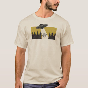 Raccoon UFO T-shirt