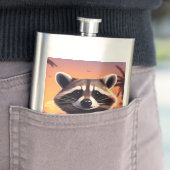 Raccoon Vakantie Flacon (Voorbeeld)