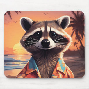 Raccoon Vakantie Muismat