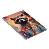 Raccoon Vakantie Notitieboek (Rechterzijde)