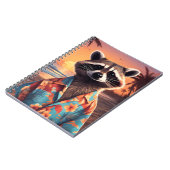 Raccoon Vakantie Notitieboek (Linkerzijde)