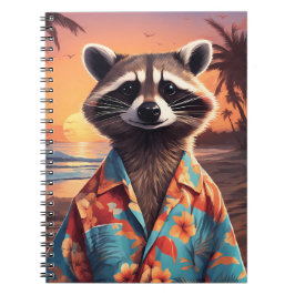 Raccoon Vakantie Notitieboek