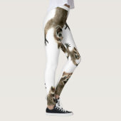 Raccoon-vizieren.  Dus je zult nooit alleen zijn Leggings (Rechts)
