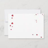 Raccoon Wenskaart Bedankkaart (Achterkant)