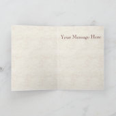 Raccoon Wenskaart Kaart (Binnen)