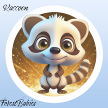 Raccoon Wonderland Wilde Dieren Graphic