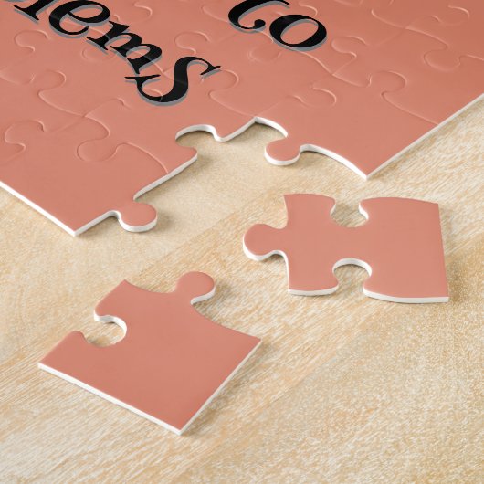 Raccoon Woodland Kinder Christelijke Gebed op Roze Legpuzzel (Zijkant)