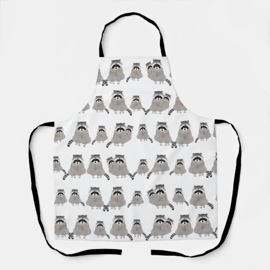 Raccoons Apron Schort (Voorkant)