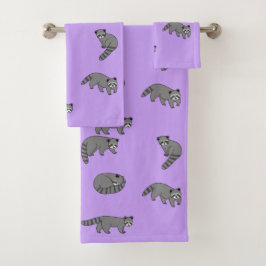 Raccoons Bad Handdoek