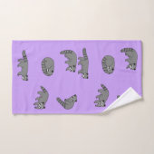 Raccoons Bad Handdoek (Handdoek)