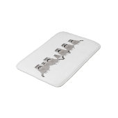 Raccoons Bathmat Badmat (Gekanteld)