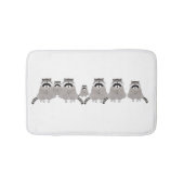 Raccoons Bathmat Badmat (Voorkant)