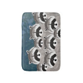 Raccoons Bathmat Badmat (Voorkant Verticaal)
