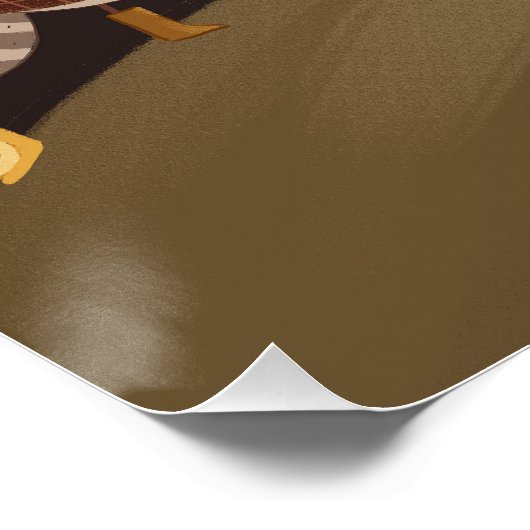 Raccoons botanische geheimen perfect poster (Hoek)