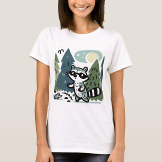 "Raccoon's Forest Expeditie" T-shirt