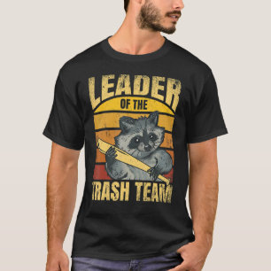 Raccoons Leader van het vuilteam Racoon T-shirt