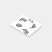 Raccoons Post-it® Notes (Schuin)