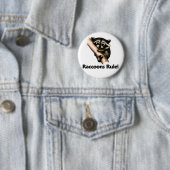 Raccoons Rule! Ronde Button 5,7 Cm (In situ)