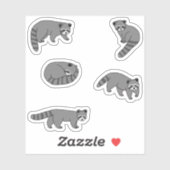 Raccoons Sticker (Vel)