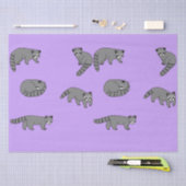 Raccoons Tissuepapier (Craft)