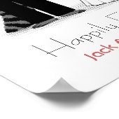 Raccoons Weddenschap en bruik met aangepaste tekst Poster (Hoek)