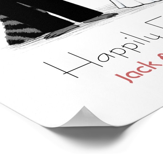 Raccoons Weddenschap en bruik met aangepaste tekst Poster (Hoek)