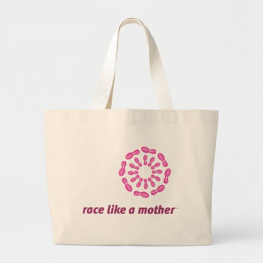 Race als Moeder Jumbo Tas (Voorkant)