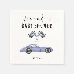 Race auto Baby shower Servet